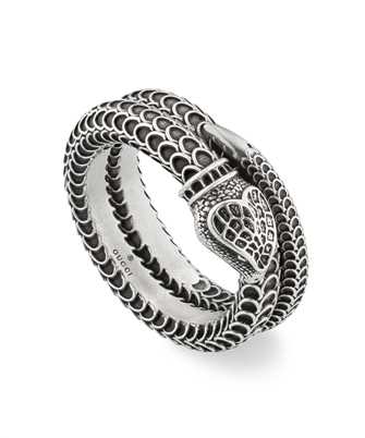 Gucci Jewelry Silver JWL YBC5772940010 SNAKE MOTIF Ring