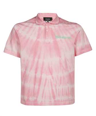 Dsquared2 S74GL0062 S22427 TIE DYE WAVES Polo