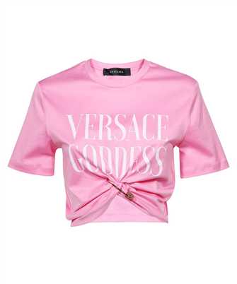 Versace 1009137 1A06529 GODDESS SAFETY PIN T-shirt