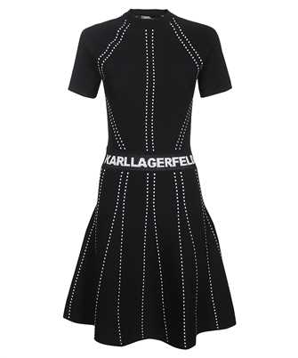 Karl Lagerfeld 221W2050 KNITTED LOGO Dress