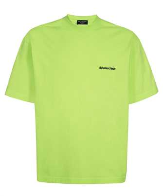 Balenciaga 612966 TJV87 LOGO MEDIUM FIT T-shirt