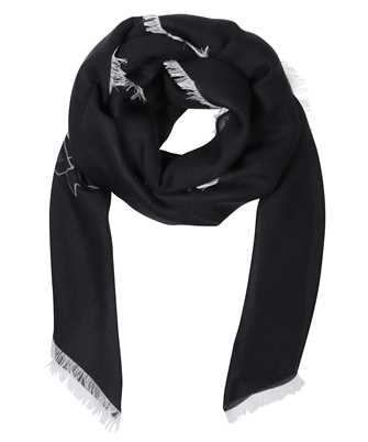 Givenchy BP007F P0K7 CAMO LOGO Scarf