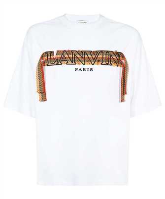 Lanvin RM TS0026 J198 A23 OVERSIZED EMBROIDERED CURB LACE T-shirt