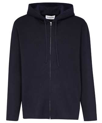 Lanvin RM HO0006 K003 A23 WOOL ZIP-UP Hoodie