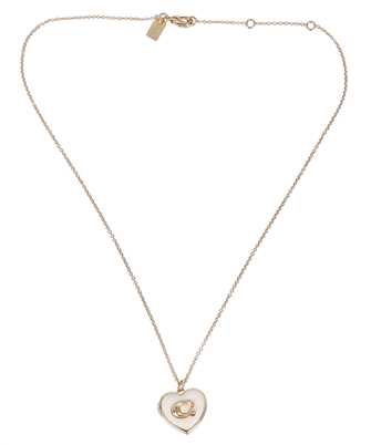 COACH 37463846GLD100 ENAMEL HEART LOCKET BOXED SET CollanA