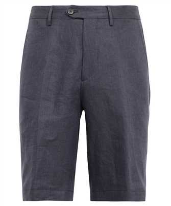 Etro MREB000499TU3C9B0665 PRESSED-CREASE LINEN Kr�tke nohavice