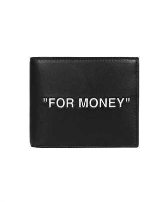 Off-White OMNC047C99LEA001 QUOTE BIFOLD Peňaenka