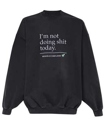 Vetements UE63CN160B NOT DOING SHIT TODAY Mikina