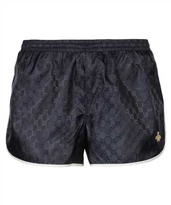 Gucci 410571 XR898 GG NYLON WITH BEE Swim shorts