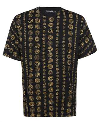 Dolce & Gabbana G8PN9T G7JGU ALL-OVER COIN PRINT COTTON T-shirt