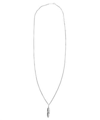 Serge DeNimes SilverEtherealFeatherNecklace Collana