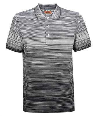 MISSONI US23W205 BJ0014 STRIPE-PATTERN COTTON Polo