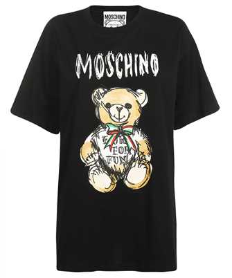 Moschino V0708 0541 TEDDY BEAR-PRINT Tričko