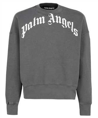 Palm Angels PMBA026C99FLE001 CURVED LOGO Sweatshirt