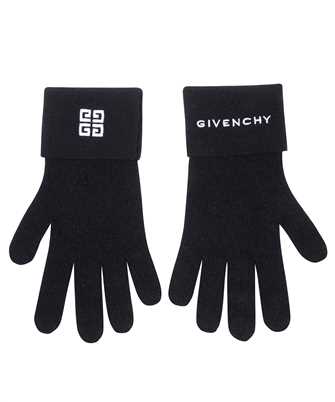 Givenchy BPZ06Y P0P5 INTARSIA-KNIT LOGO Rukavice