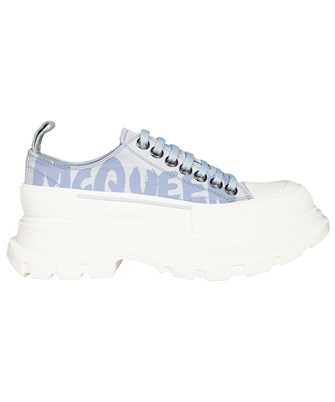 Alexander McQueen 708753 W4RQ2 GRAFFITI-PRINT LOW-TOP Sneakers