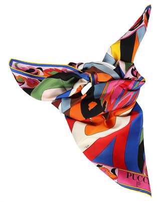 Emilio Pucci 3EGB50 3EC30 SILK TWILL Scarf