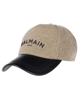 Balmain AH1XA015MB38 CANVAS&LOGO Cappello