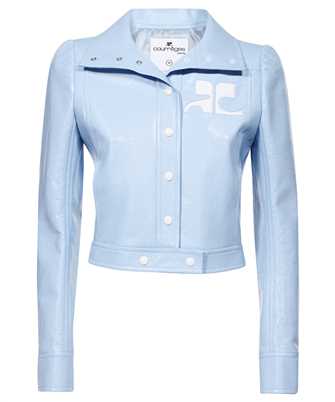 Courreges PERCBL005VY0003 VINYL REEDITION CROPPED Jacket