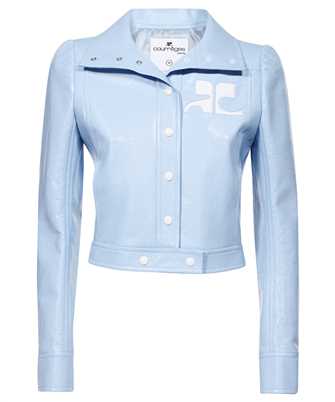 Courreges PERCBL005VY0003 VINYL Jacke