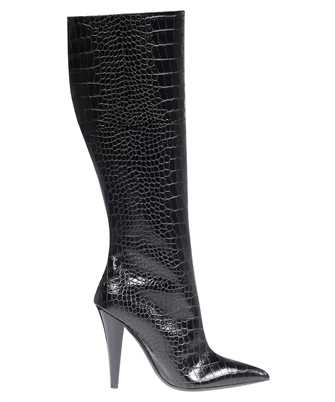 Tom Ford W3295 LCL125G SHINY STAMPED CROC KNEE-HIGH Boots