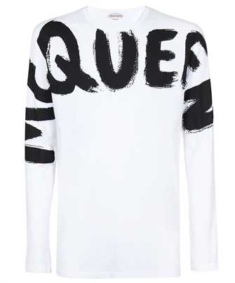 Alexander McQueen 664426 QRZ89 GRAFFITI T-shirt