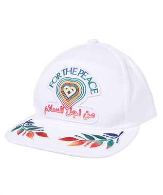 Casablanca AF23 HAT 008 03 FOR THE PEACE EMBROIDERED Cap