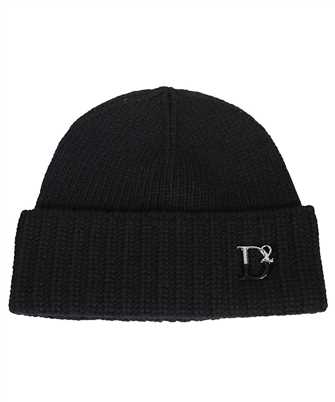 Dsquared2 KNW0070 05M06792 MONOGRAM-PLAQUE KNITTED Beanie
