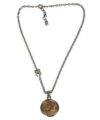 Dolce & Gabbana WNP5M1 W1111 COIN AND DG LOGO Necklace