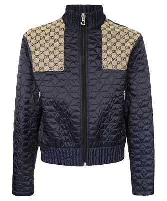 Gucci 715540 ZAKY4 QUILTED GG FABRIC Jacke