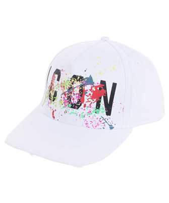 Dsquared2 BCM0605 05C00001 ICON SPLASH BASEBALL Cap