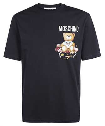 Moschino V0714 5241 LOGO-PRINT COTTON T-shirt