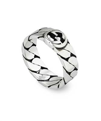 Gucci Jewelry Silver JWL YBC6615130010 INTERLOCKING Ring