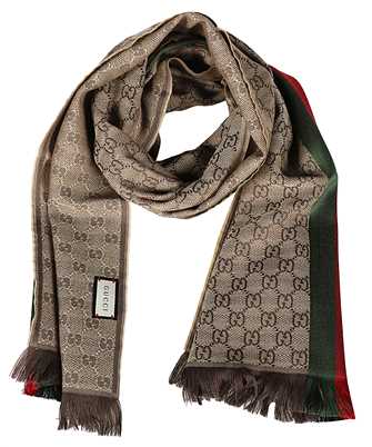 Gucci 147351 4G704 GG JACQUARD Scarf