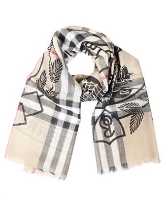 Burberry 8066743 MONTAGE PRINT LIGHTWEIGHT WOOL SILK Scarf