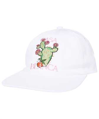Casablanca AS23 HAT 002 04 CACTUS ET ORANGE EMBROIDERED Kappe