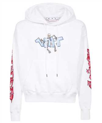 Off-White OMBB085F22FLE015 GRAFFITI SKATE Kapuzen-Sweatshirt