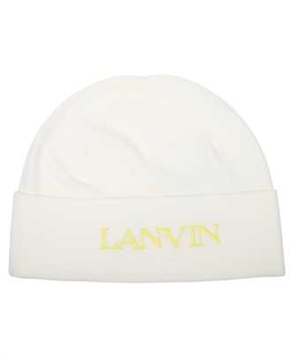 Lanvin 6LCAPP U7131 LOGO-EMBROIDERED WOOL Beanie