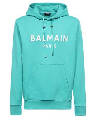 Balmain AH1JR002BB65 PRINTED Hoodie