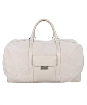 Brett Johnson FW25BAG2ALP SHEARLING AND LEATHER WEEKENDER Tasche