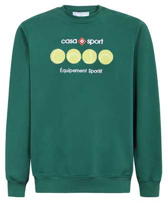 Casablanca MF23 JTP 001 10 CASA SPORT TENNIS BALLS CHENILLE EMBROIDERED Sweatshirt