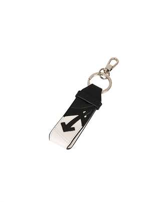 Off-White OMZF003C99LEA001 LEATHER WITH LOGO PRINT Key holders