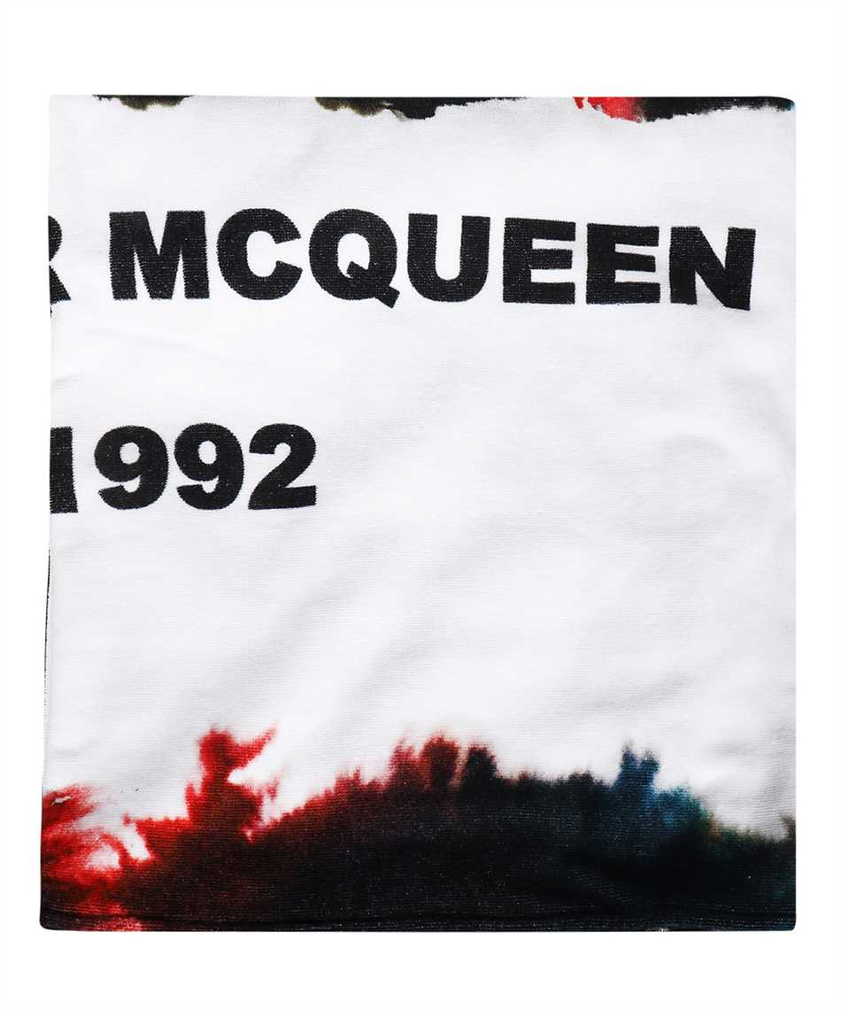 Alexander McQueen 726691 4106Q GRAFFITI WATERCOLOR Beach towel 1