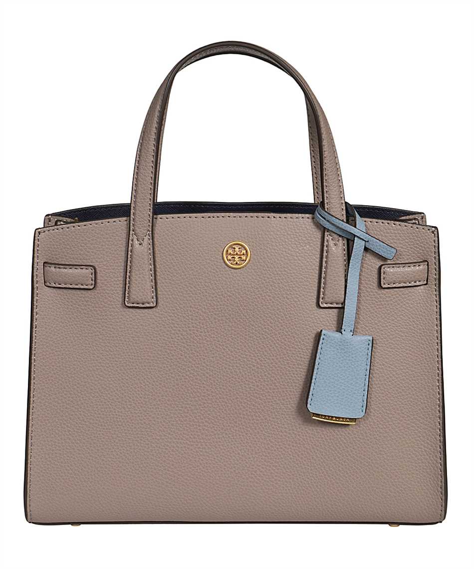 Tory Burch 73625 WALKER SMALL SATCHEL Bag Grey