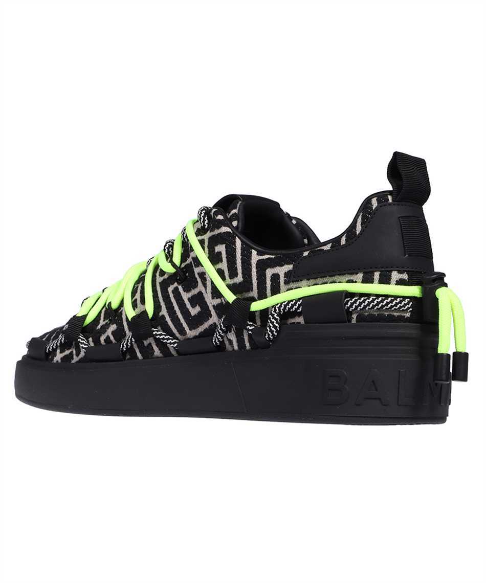 Balmain BM1VI322TJQB B COURT MONOGRAM JACQUARD & RUBBERIZED LEATHER Tenisky 3