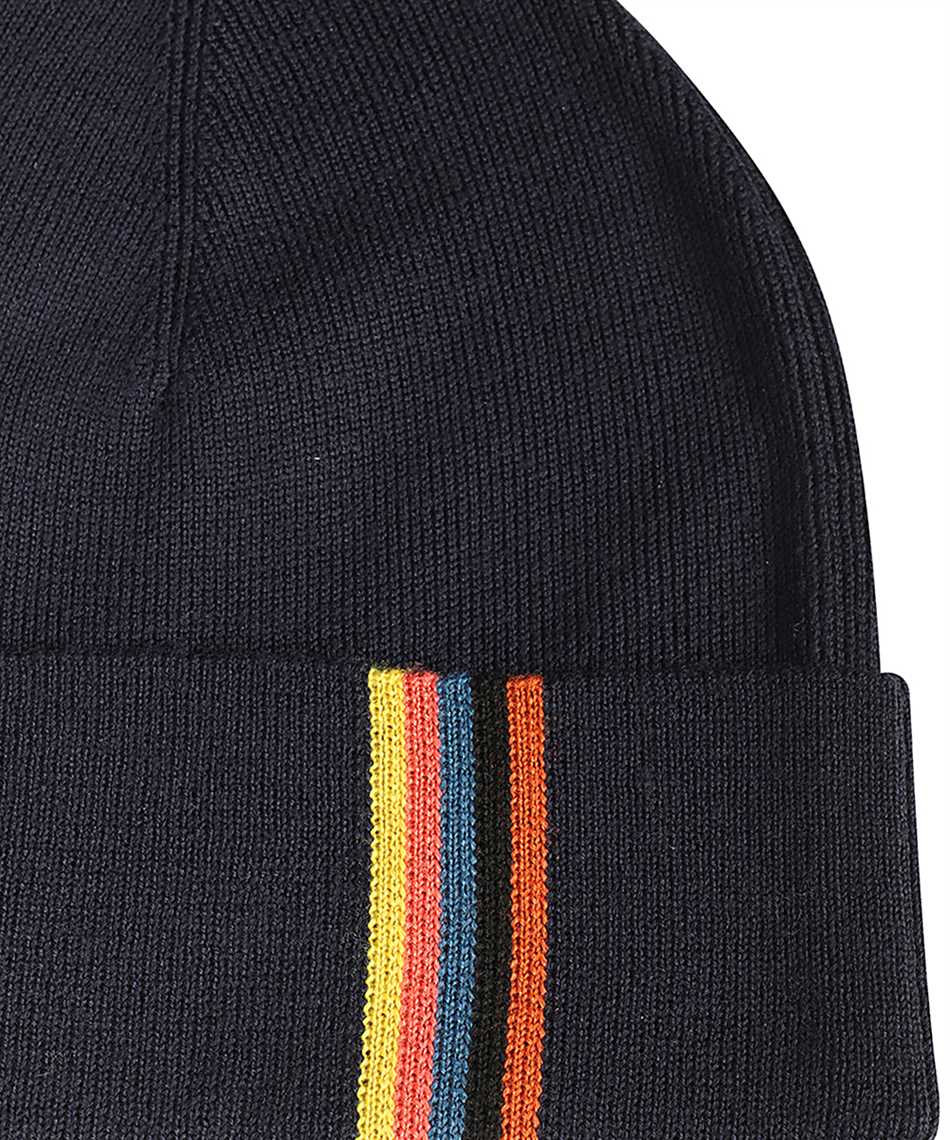 Paul Smith M1A 383AL M394 STRIPE-DETAIL WOOL M�tze 3