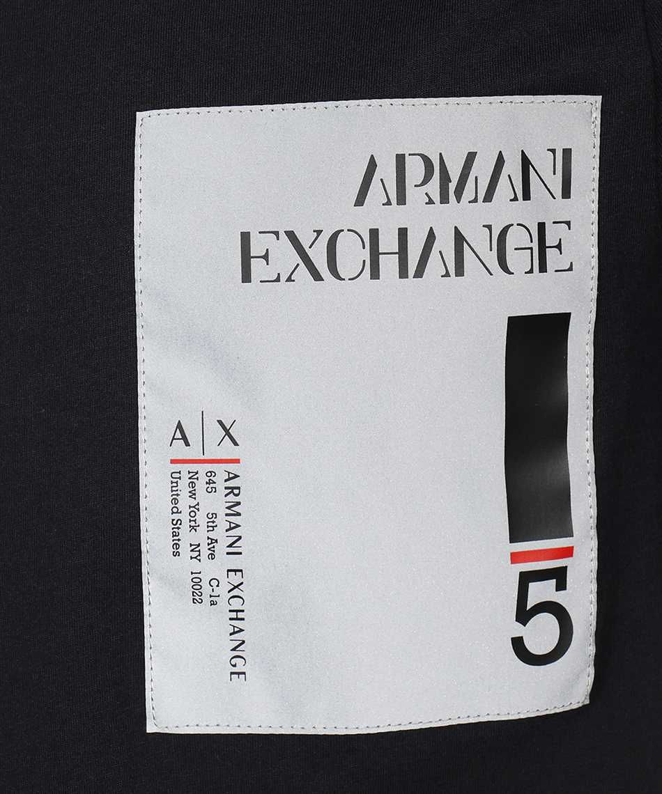 Armani Exchange 3hztle Zjbvz Signature Patch T Shirt Blue