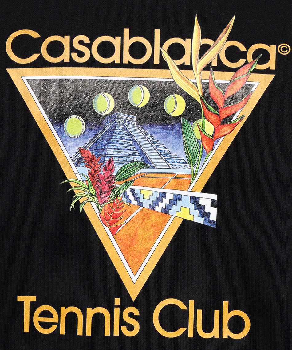 Casablanca MS23 JTP 117 08 TENNIS CLUB ICON PRINTED Sweatshirt 3
