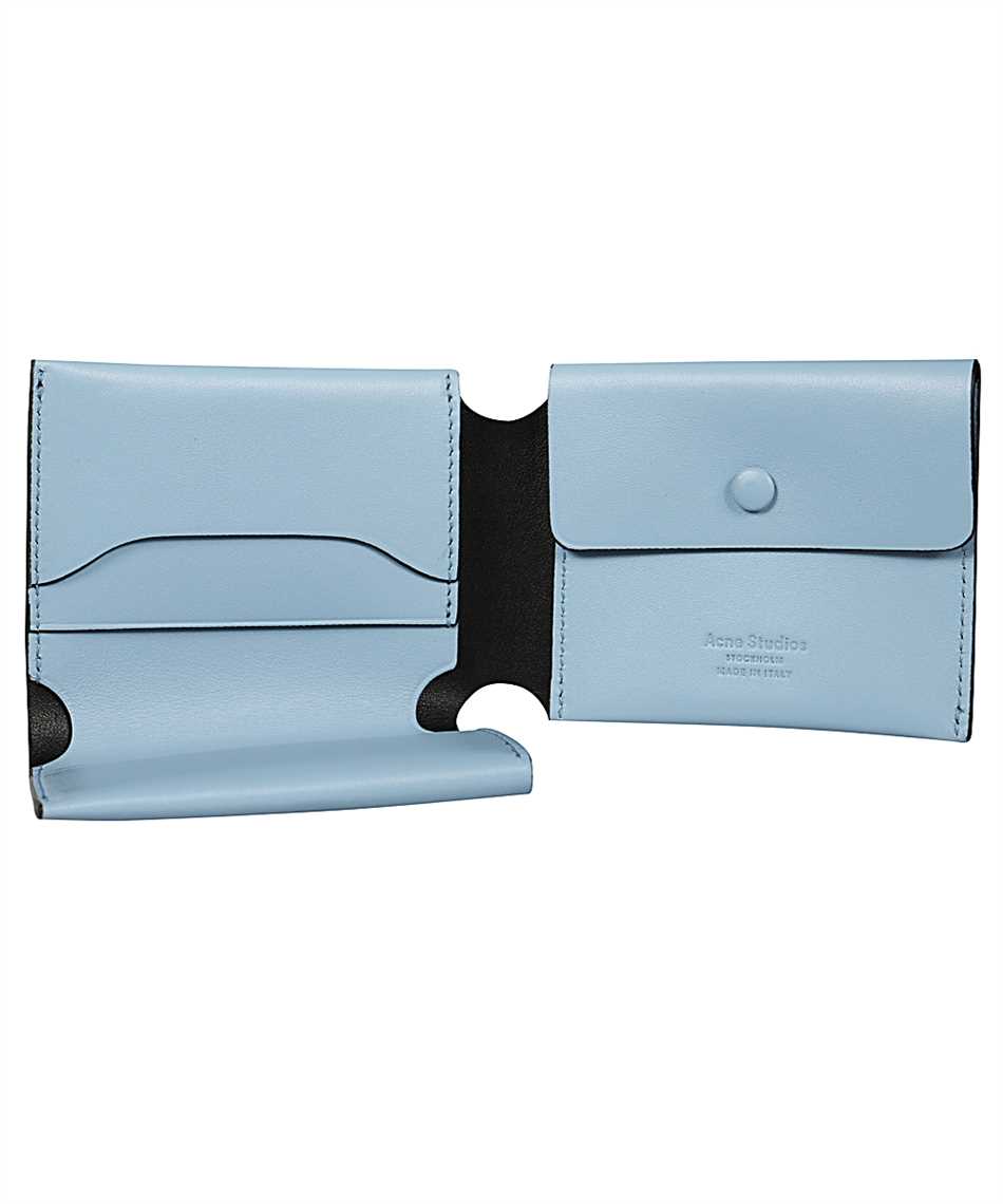 acne studios trifold wallet