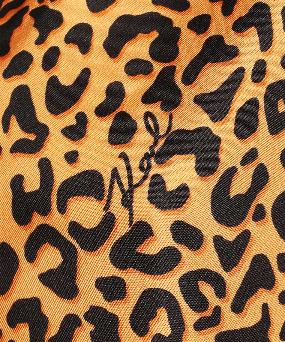 Karl Lagerfeld 231W1604 LEOPARD PRINT SILK Shirt 3